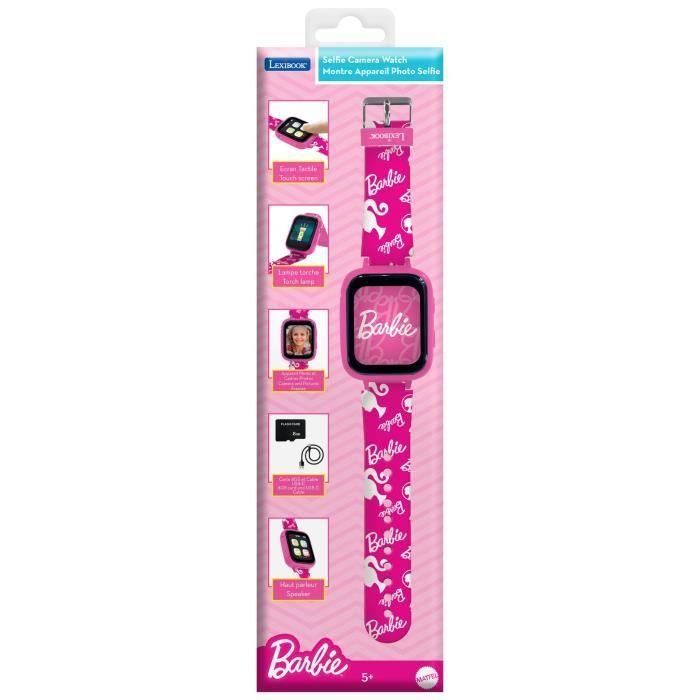 Lexibook Reloj Inteligente Barbie para Niños - Smartwatch con Cámara Integrada, Pantalla a Color y Memoria de 8GB SD 0 Lexibook Reloj Inteligente Barbie para Niños - Smartwatch con Cámara Integrada, Pantalla a Color y Memoria de 8GB SD 0