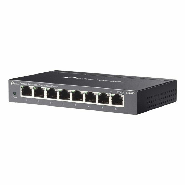 TP-Link Omada ES208G Switch Gestionado L2 Gigabit Ethernet 8 Puertos 12