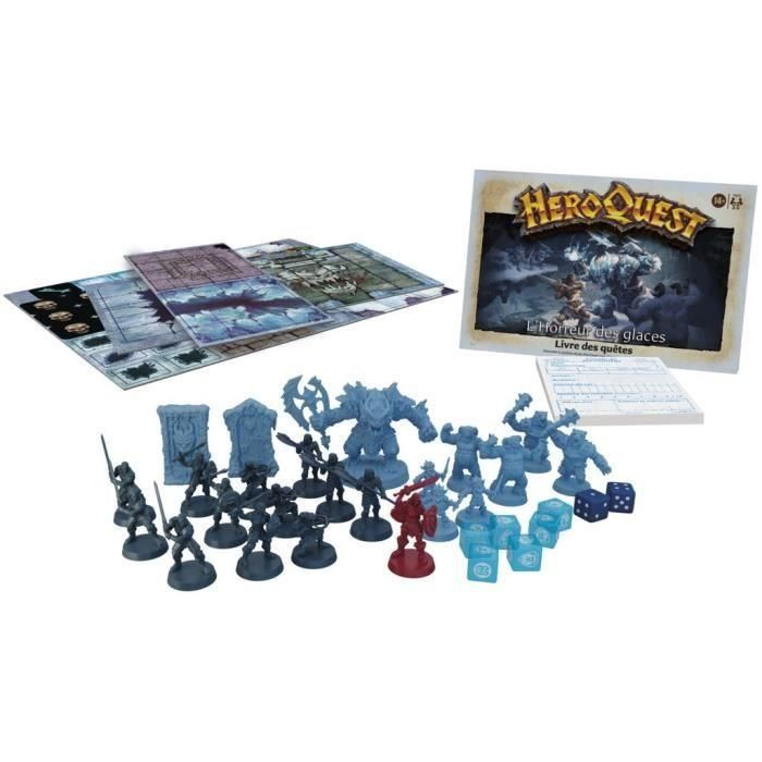 Heroquest, Extension The Horror of Ice, de 14 años, Heroquest Game System requerido - Avalon Hill 2 Heroquest, Extension The Horror of Ice, de 14 años, Heroquest Game System requerido - Avalon Hill 2