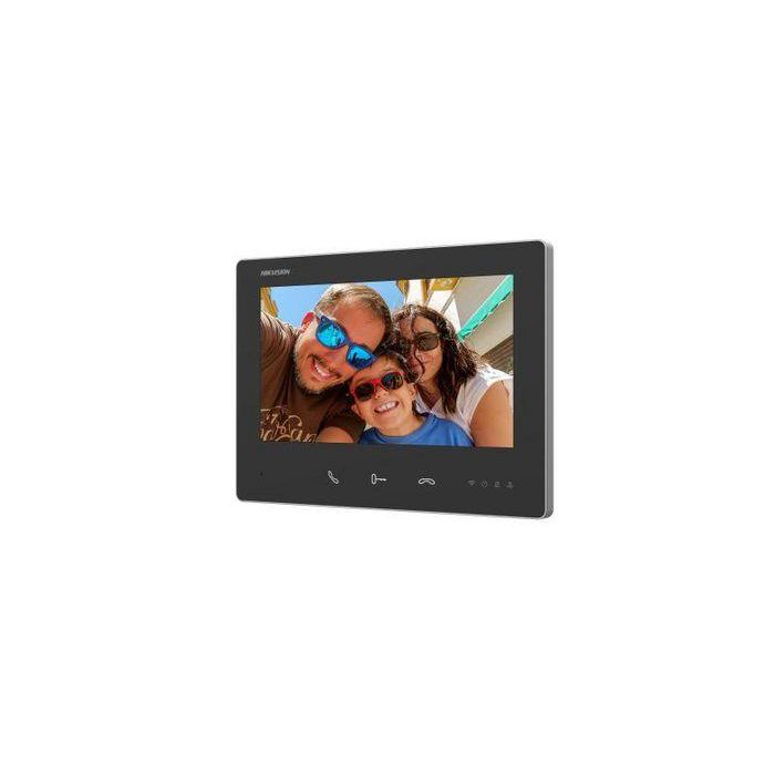 Hikvision Monitor interior WiFi con pantalla táctil 7" para videoportero HD 2 hilos, negro 1 Hikvision Monitor interior WiFi con pantalla táctil 7" para videoportero HD 2 hilos, negro 1