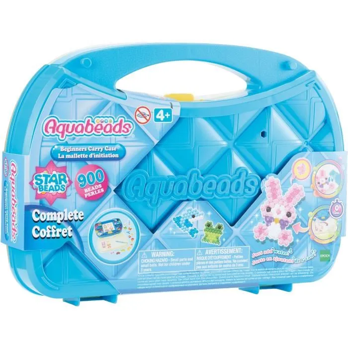 Aquabeads Estuche de Iniciación con 900 Perlas de Colores y Estrellas para Niños a Partir de 4 Años 5