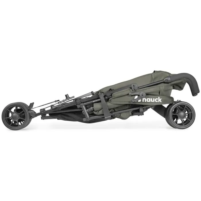 Hauck Cochecito plegable 4 ruedas Verde oliva AABYJ60793