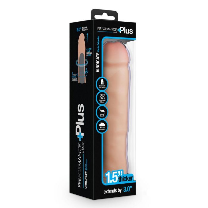 Funda para pene Blush Performance Plus Carne Ø 3,8 cm 21,6 cm 1