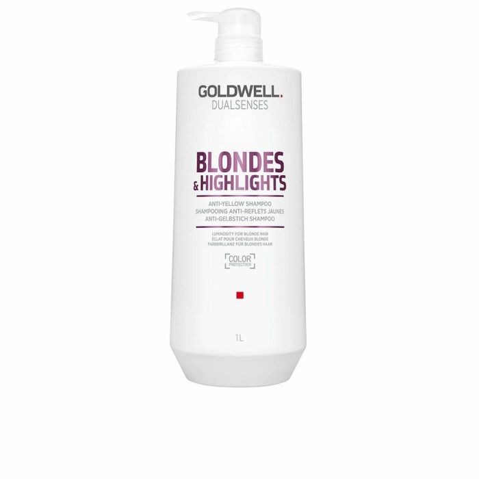 Goldwell Dualsenses Blond & Highlights Champú Iluminador para Cabello Rubio y con Mechas 1000 ml 1 Goldwell Dualsenses Blond & Highlights Champú Iluminador para Cabello Rubio y con Mechas 1000 ml 1
