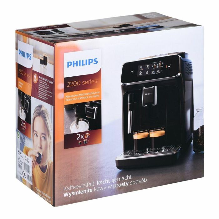 Cafetera Superautomática Philips Negro Negro mate 1500 W 15 bar 1,8 L 11