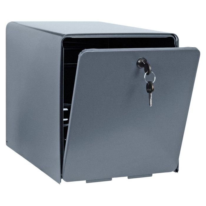 Burg Wachter Buzón Balthazar BUR3572010509257 - 2 Puertas - A Pie - Acero Galvanizado - Apertura Total - Antracita - Hecho en Francia 2