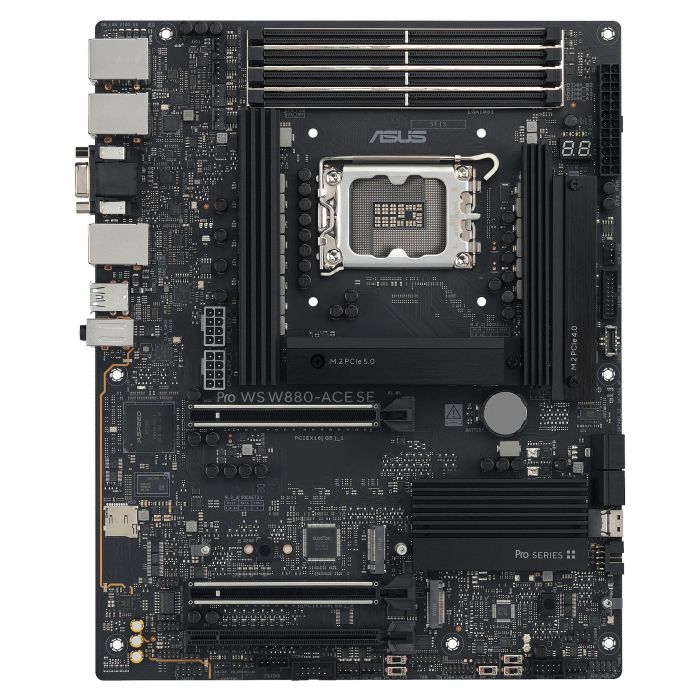 ASUS Motherboard PRO WS W880-ACE SE ATX LGA1700/LGA1851 Intel W880 Chipset DDR5 1 ASUS Motherboard PRO WS W880-ACE SE ATX LGA1700/LGA1851 Intel W880 Chipset DDR5 1