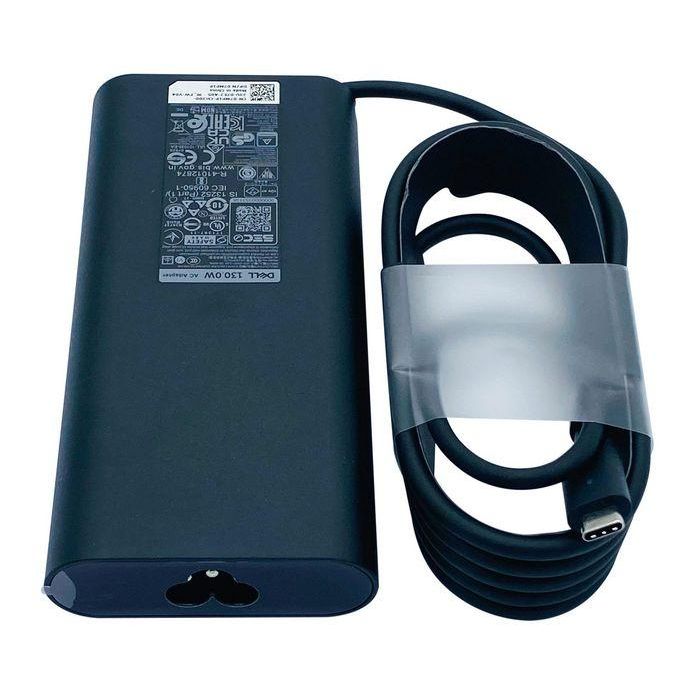 Dell Adaptador AC 130W USB Tipo-C para Laptops Dell 20V 6.5A (Compatible con Inspiron, XPS, Latitude) 3 Dell Adaptador AC 130W USB Tipo-C para Laptops Dell 20V 6.5A (Compatible con Inspiron, XPS, Latitude) 3