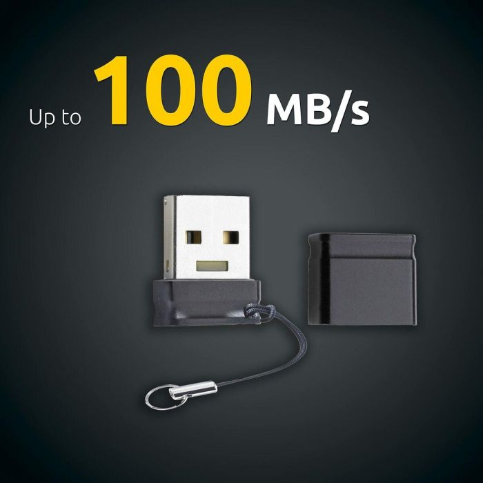 Memoria USB INTENSO Slim Line 128 GB Negro 4 Memoria USB INTENSO Slim Line 128 GB Negro 4