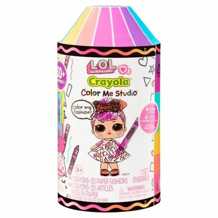 Muñeca LOL Surprise! Loves CRAYOLA Color Me Studio 3 Muñeca LOL Surprise! Loves CRAYOLA Color Me Studio 3