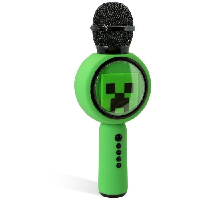 Microfono altavoz LED Minecraft 5