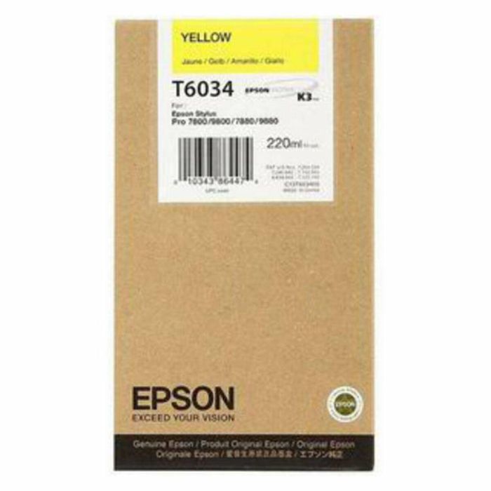 Epson Gf Stylus Pro 7880 9880 7800 9800 Cartucho Amarillo