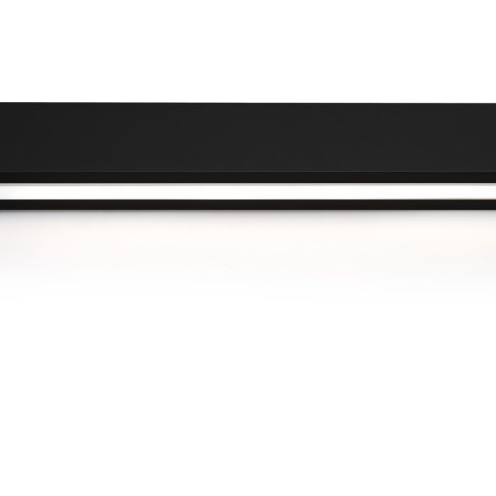 Emuca Kit de barra para armario Luxe, tira LED 4,5x8 Neonlynx V, sensor de movimiento RF Smart y convertidor Smart (24V DC), longitud 900mm, Luz blanca cálida 2.700K, Plástico y Aluminio, Pintado negro texturizado 11 Emuca Kit de barra para armario Luxe, tira LED 4,5x8 Neonlynx V, sensor de movimiento RF Smart y convertidor Smart (24V DC), longitud 900mm, Luz blanca cálida 2.700K, Plástico y Aluminio, Pintado negro texturizado 11