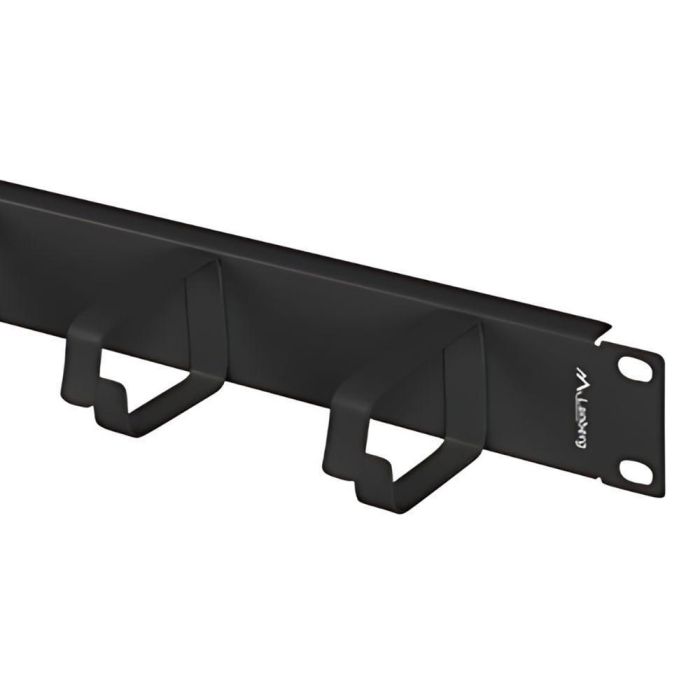 Lanberg Organizador de Cables 5 Anillos 19 Pulgadas, Negro 2 Lanberg Organizador de Cables 5 Anillos 19 Pulgadas, Negro 2