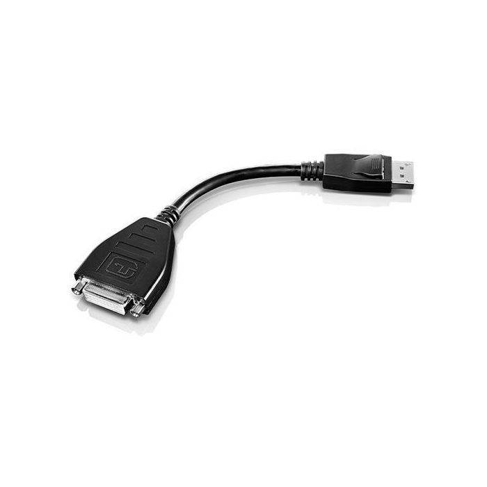 Lenovo DisplayPort to Single-Link DVI-D Monitor Cable Lenovo DisplayPort to Single-Link DVI-D Monitor Cable