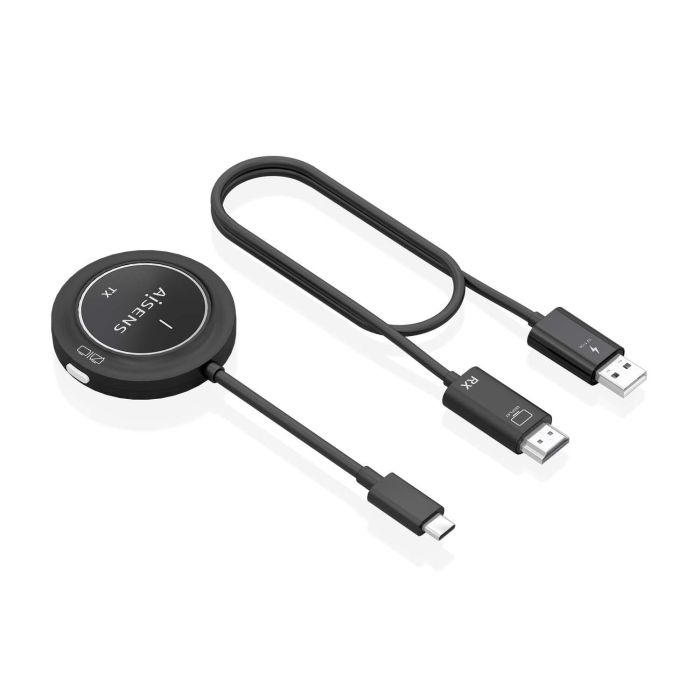 AISENS - USB-C A HDMI INALAMBRICO 1080P 30M, NEGRO AISENS - USB-C A HDMI INALAMBRICO 1080P 30M, NEGRO