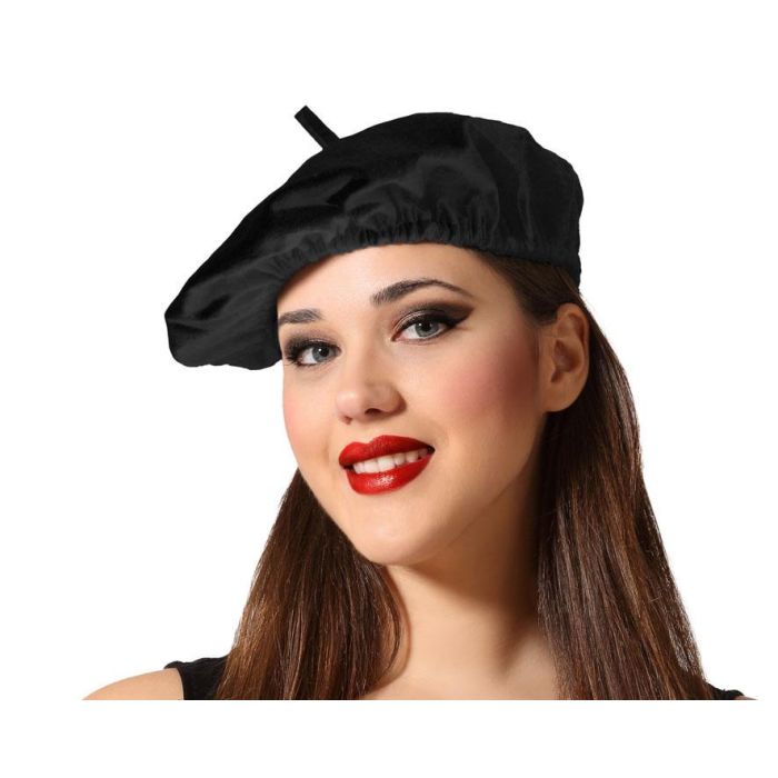 Gorro París Negro Mujer Adulto