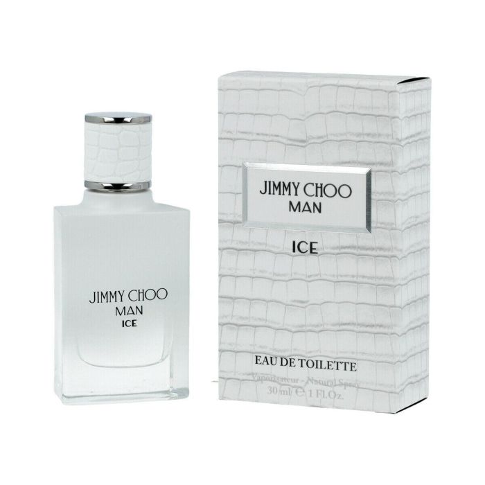 Jimmy Choo Man Ice Eau de Toilette EDT para Hombre - Perfume Amaderado Aromático Fresco 30 ml