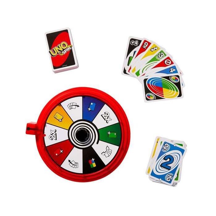 Mattel games uno spin 5
