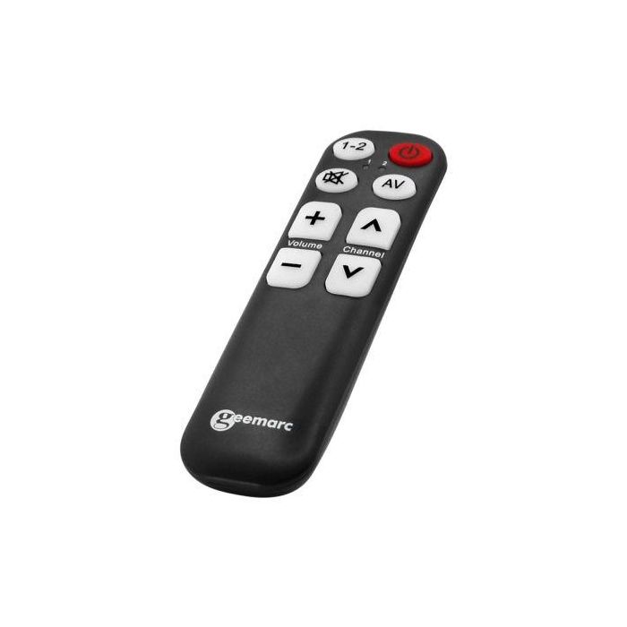 Geemarc Mando Universal TV-5 Aprendizaje Fácil Botones Grandes Letra Grande para Personas Mayores 1