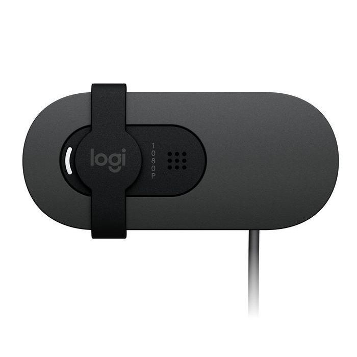 Logitech Brio 105 Webcam de Negocios 1080p con Obturador de Privacidad Integrado 3