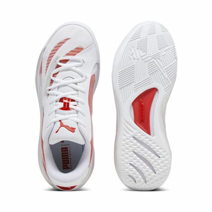 Zapatillas de Baloncesto para Adultos Puma All-Pro Nitroam Blanco 3 Zapatillas de Baloncesto para Adultos Puma All-Pro Nitroam Blanco 3