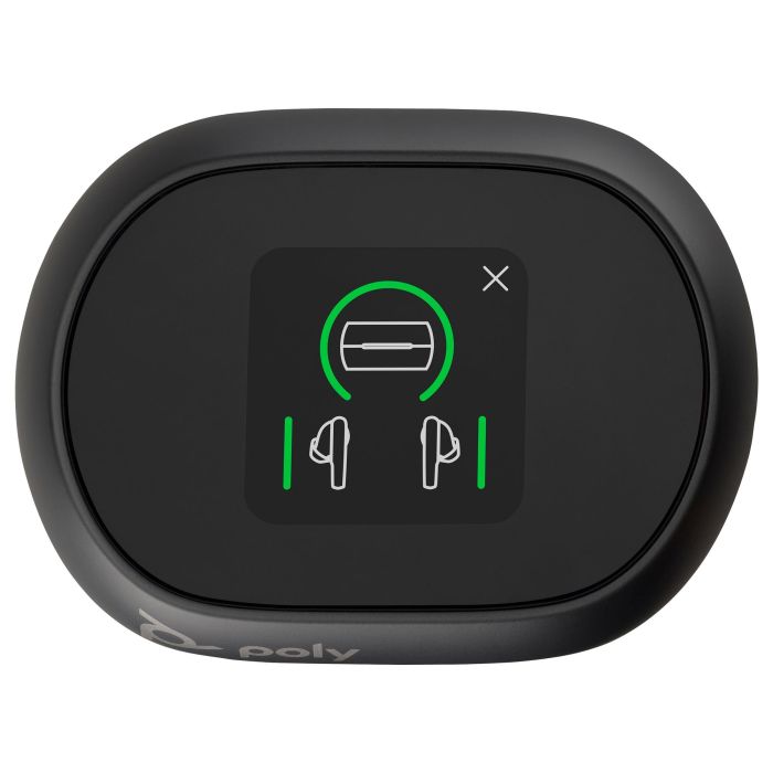 HP Voyager Free 60+ UC-M Auriculares Inalámbricos Bluetooth Carbon Black con USB-C y Estuche de Carga 4