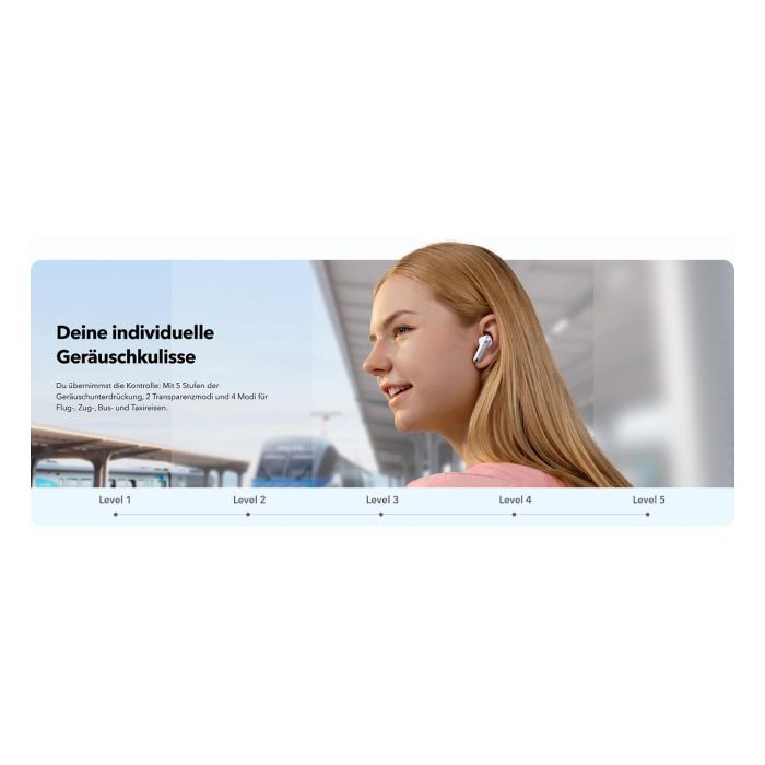 Anker Soundcore Liberty 4 NC Auriculares In-Ear True Wireless Blancos 12