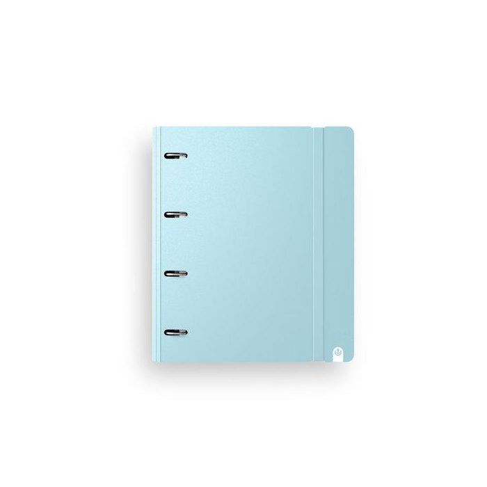 Carpebloc Carchivo Soft Pp Foam A4 4 An.Mixtas 35Mm Con Rec. 100 Hj. Cuadric.4X4 Azul