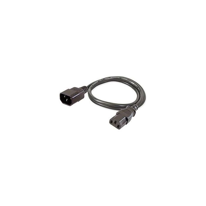 Cisco CAB-C13-C14-2M= Cable de Corriente C13 a C14 Macho/Hembra, 2 Metros, Negro, 100-240V