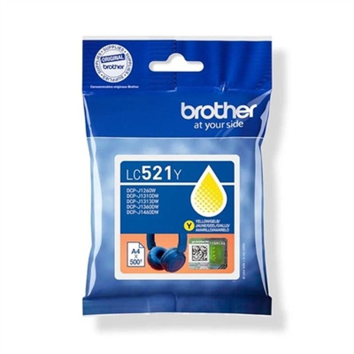 Brother Tinta Amarillo DCP-J1260W, DCP-J1310DW, DCP-J1360DW para impresoras Brother 11
