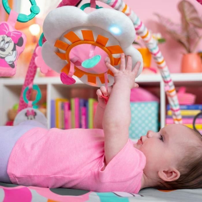Bright Starts DIS0074451129375 Alfombra de juego Disney Baby Minnie Mouse Forever Besties con música y luces rosa para recién nacidos 2 Bright Starts DIS0074451129375 Alfombra de juego Disney Baby Minnie Mouse Forever Besties con música y luces rosa para recién nacidos 2