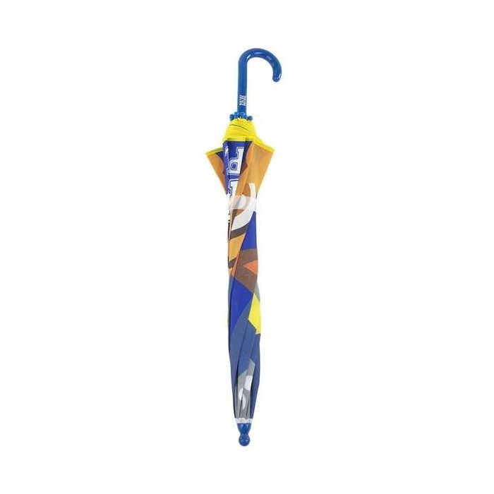 Cerdá Paraguas de Apertura Manual para Niños, Fabricado en EVA con Diseño de Paw Patrol, 45 cm de Diámetro, Color Azul. Ideal para 3-12 Años 4