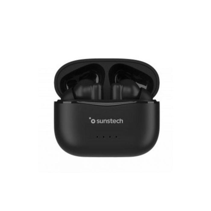 Auriculares Bluetooth Sunstech WAVEPODSBK con estuche de carga/ Autonomía 4.5h/ Negros 2