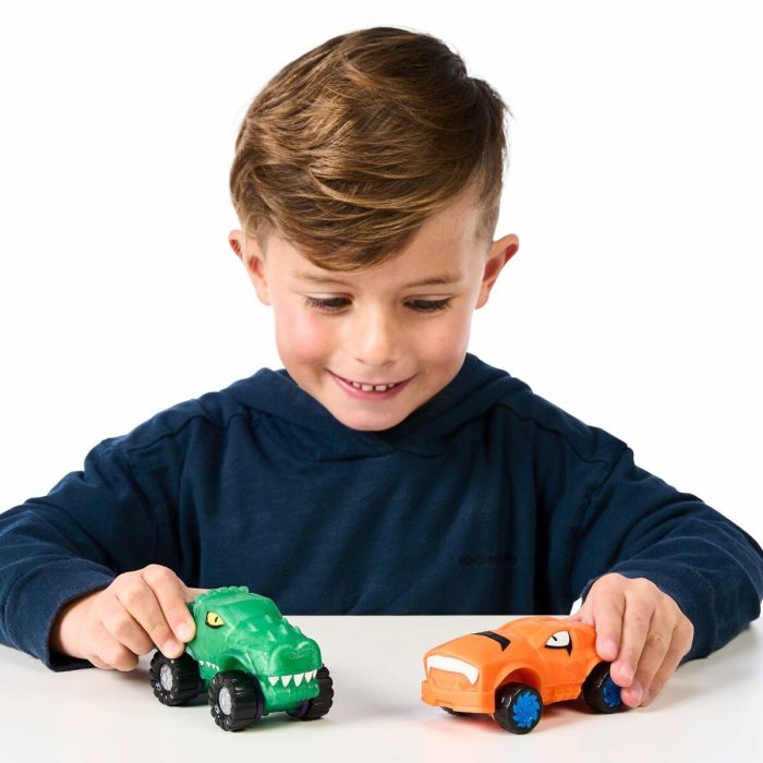 Moose Toys MOO0630996426746 Vehículos Miniatura Goo Mobiles Turbo Tyger vs Rumbler Jaw 6