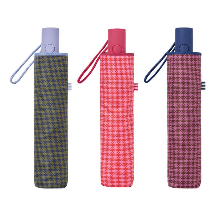 Paraguas plegable 3 secciones automático, colores surtidos, con protección solar uv+50 ø92cm c505. c-collection Paraguas plegable 3 secciones automático, colores surtidos, con protección solar uv+50 ø92cm c505. c-collection