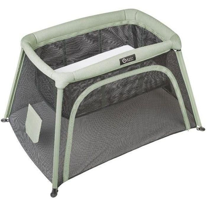 Cuna de viaje Babymoov Moov and Comfy 3 en 1 - Desde el nacimiento hasta los 4 años - Cuna grande Cama supletoria y zona de juegos Cuna de viaje Babymoov Moov and Comfy 3 en 1 - Desde el nacimiento hasta los 4 años - Cuna grande Cama supletoria y zona de juegos