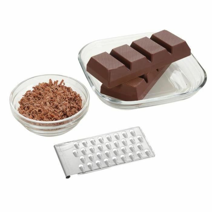 Leifheit Rallador Universal 23170 - Rallador de Verduras Multifuncional de Acero Inoxidable con 5 Rejillas 12