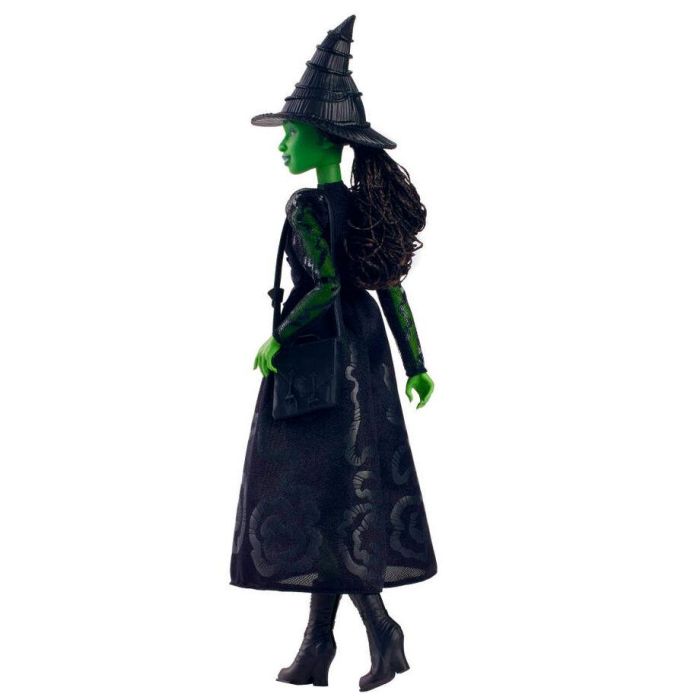 Mattel Hxt62 Muñeca de Moda Elphaba Thropp inspirada en Wicked con vestido, mangas de encaje, botas y sombrero 2 Mattel Hxt62 Muñeca de Moda Elphaba Thropp inspirada en Wicked con vestido, mangas de encaje, botas y sombrero 2