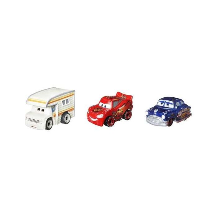 Coche cars mini set 3 unidades con carroceria metalica y ruedas giratorias. - modelos surtidos 5 Coche cars mini set 3 unidades con carroceria metalica y ruedas giratorias. - modelos surtidos 5