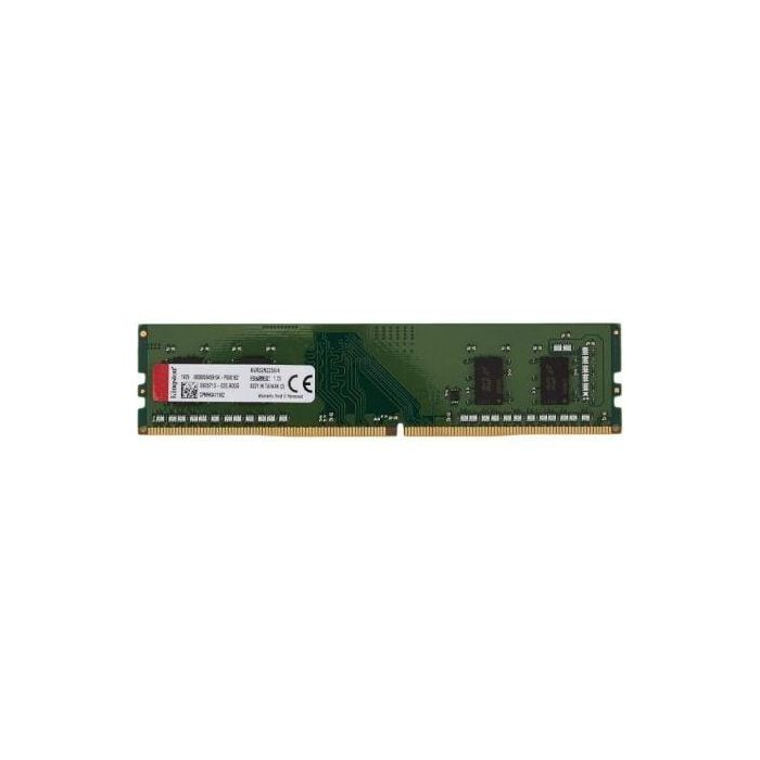 Kingston KVR32N22S6/4 Memoria RAM ValueRAM 4GB DDR4 3200MHz CL22 1.2V DIMM Kingston KVR32N22S6/4 Memoria RAM ValueRAM 4GB DDR4 3200MHz CL22 1.2V DIMM