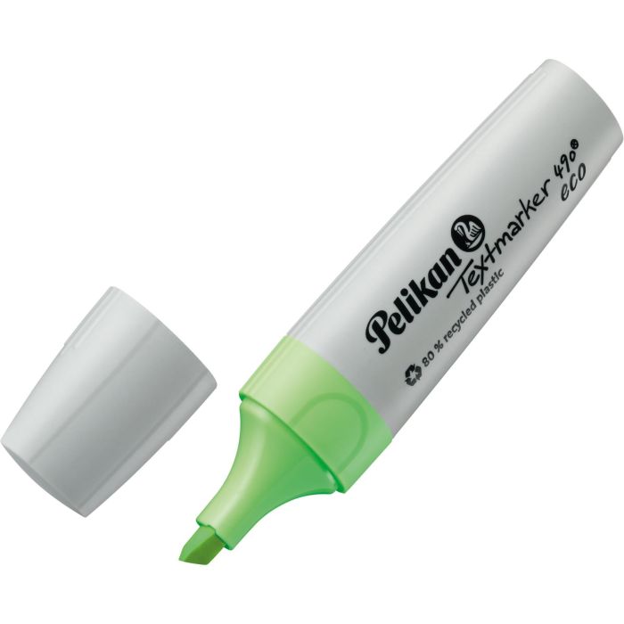 Pelikan Textmarker 490 eco 1 Stück auf Blister Neon-Grün 3