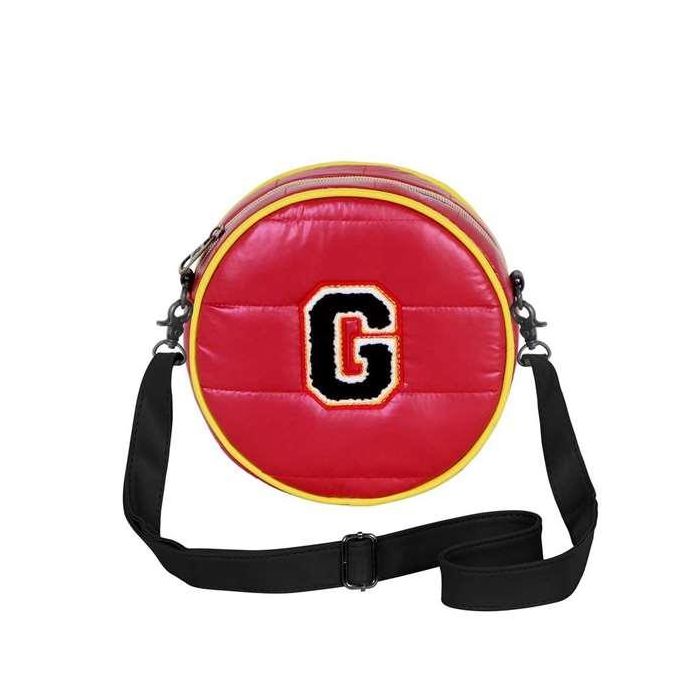 Karactermania Harry Potter Bolso Redondo Acolchado Nylon Rojo 18.5x18.5x5 cm 4 Karactermania Harry Potter Bolso Redondo Acolchado Nylon Rojo 18.5x18.5x5 cm 4