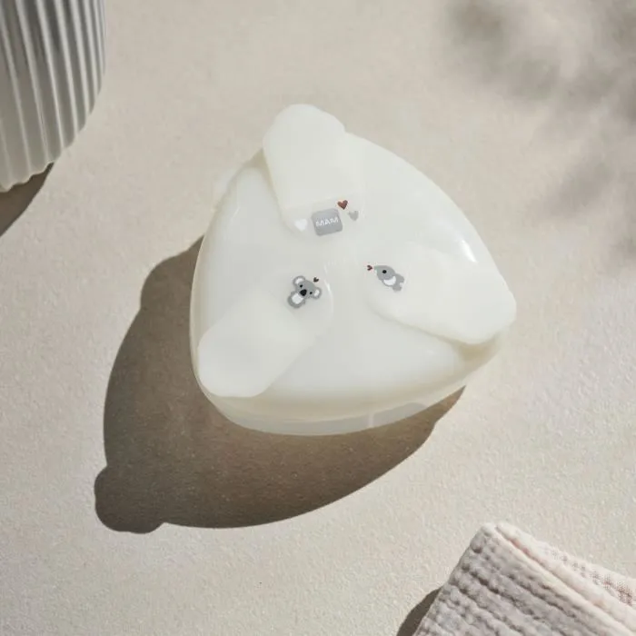 Mam Bote de Leche en Polvo, Triangular, Hermético y Ligero, Capacidad 3 Dosis 2