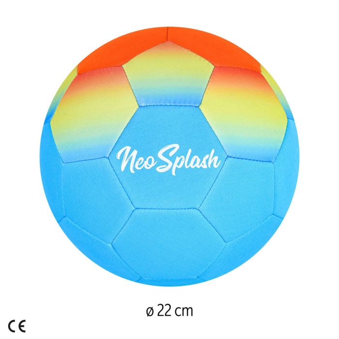 Balón de Fútbol Playa Aktive Neo Splash (24 Unidades) 3