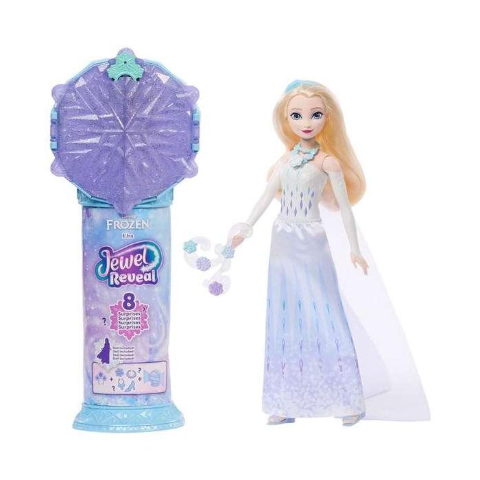 Muñeca disney frozen elsa reveal con accesorio sorpresa. 33x18x8 cm 1