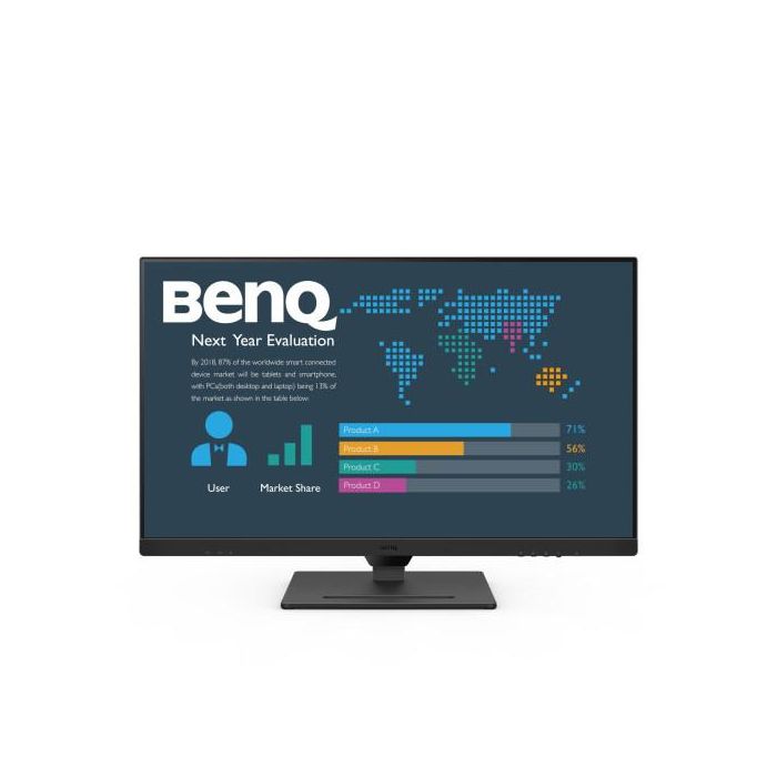 MONITOR BENQ BL2490, 23.8" IPS FHD, 100Hz, DP / 2x HDMI, ALTAVOCES, VESA, EYECARE 1