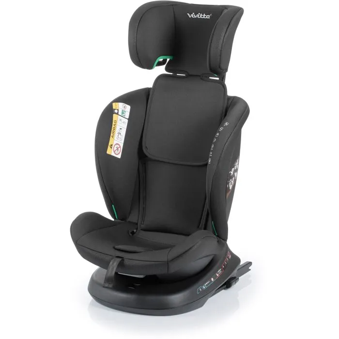 Babyauto Silla de Coche Sigma i-Fix Vivitta Grupo 0/1/2/3 (40-150 cm) Isofix + Top Tether Giratoria 360º Reclinable Negro BAB8435593704356 3 Babyauto Silla de Coche Sigma i-Fix Vivitta Grupo 0/1/2/3 (40-150 cm) Isofix + Top Tether Giratoria 360º Reclinable Negro BAB8435593704356 3
