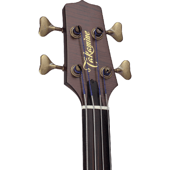 Bajo Acústico Takamine Db10 Fretless E/A F-Hole Cutaway 2