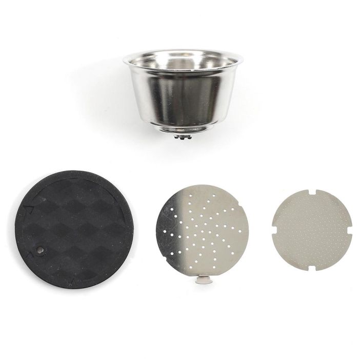 Cook Concept Cápsula Café Reutilizable Acero Inoxidable, Compatible con Dolce Gusto 1 Cook Concept Cápsula Café Reutilizable Acero Inoxidable, Compatible con Dolce Gusto 1